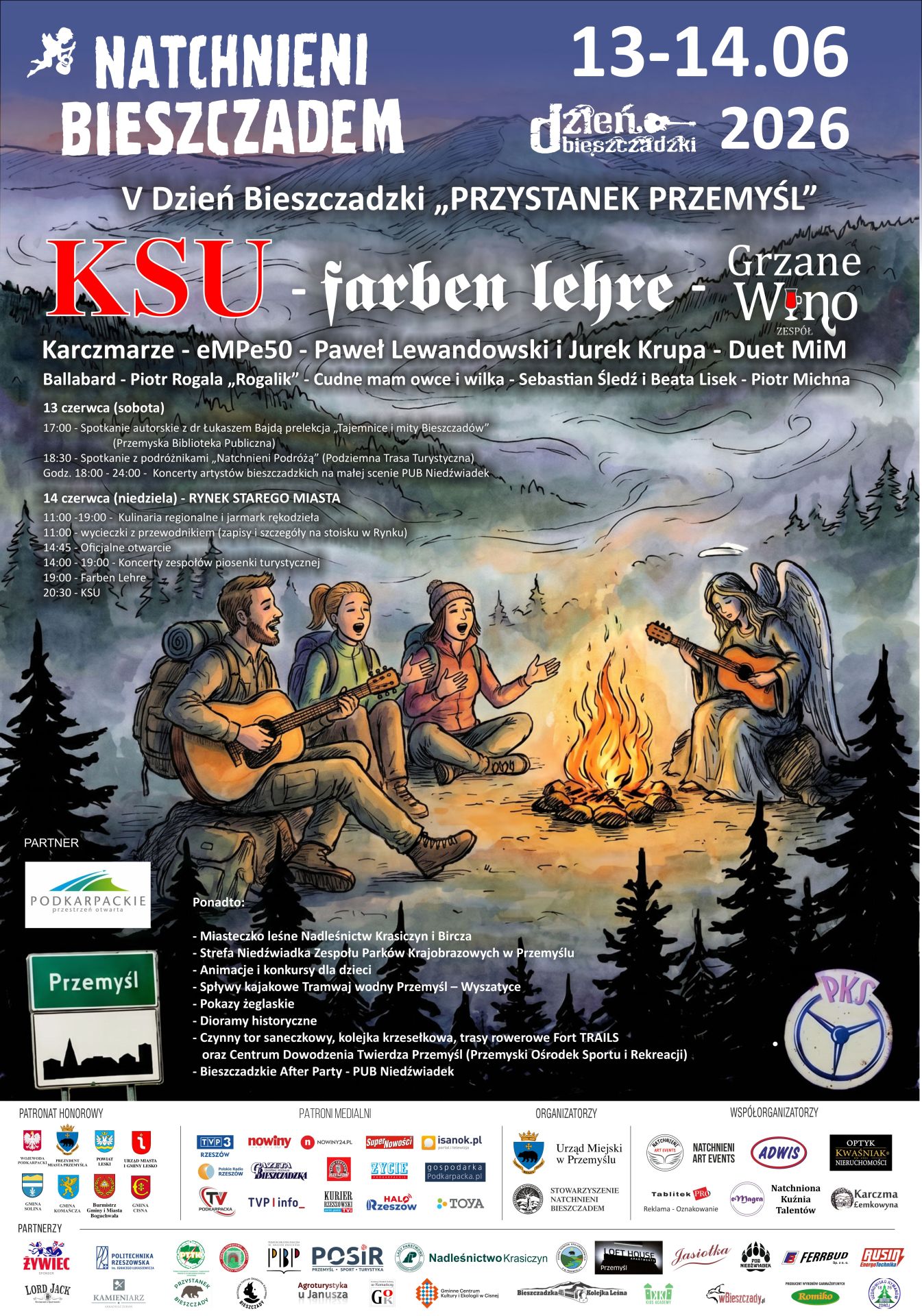 Festiwal Natchnieni Bieszczadem – V Dzień Bieszczadzki Przystanek Przemyśl - Polskie Radio Rzeszów