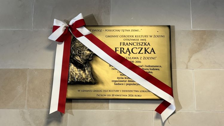 Franciszek Frączek patronem GOK w&nbsp;Żołyni