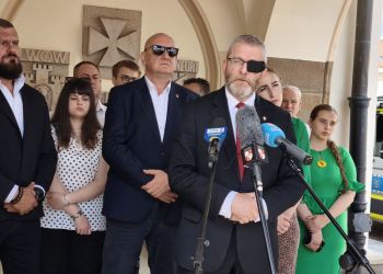 Grzegorz Braun w&nbsp;Rzeszowie o&nbsp;karze śmierci, pakcie migracyjnym i&nbsp;bezpieczeństwie dzieci