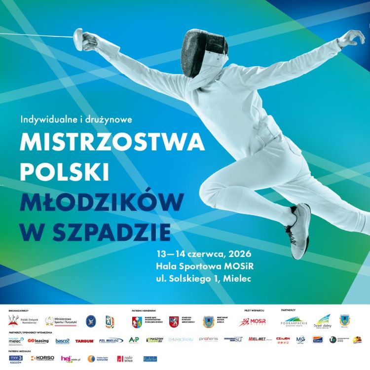 Mistrzostwa Polski młodzików w szpadzie w Mielcu. Przyjadą najlepsi - Polskie Radio Rzeszów