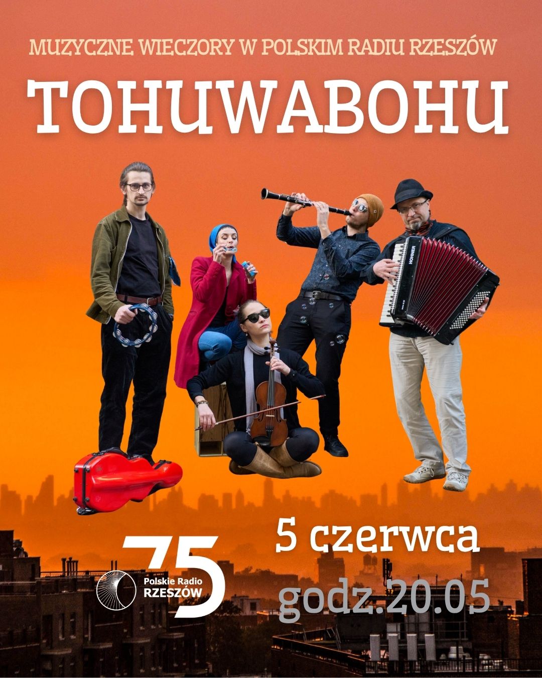 Koncert Tohuwabohu w Polskim Radiu Rzeszów - Polskie Radio Rzeszów