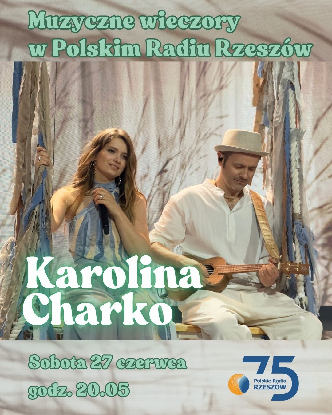 Koncert Karoliny Charko - laureatki nagrody Jury 63. KFPP w Opolu - Polskie Radio Rzeszów