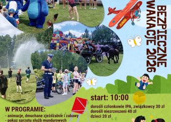 Piknik „Bezpieczne Wakacje 2026” w&nbsp;Budach Głogowskich. Start o&nbsp;10:00