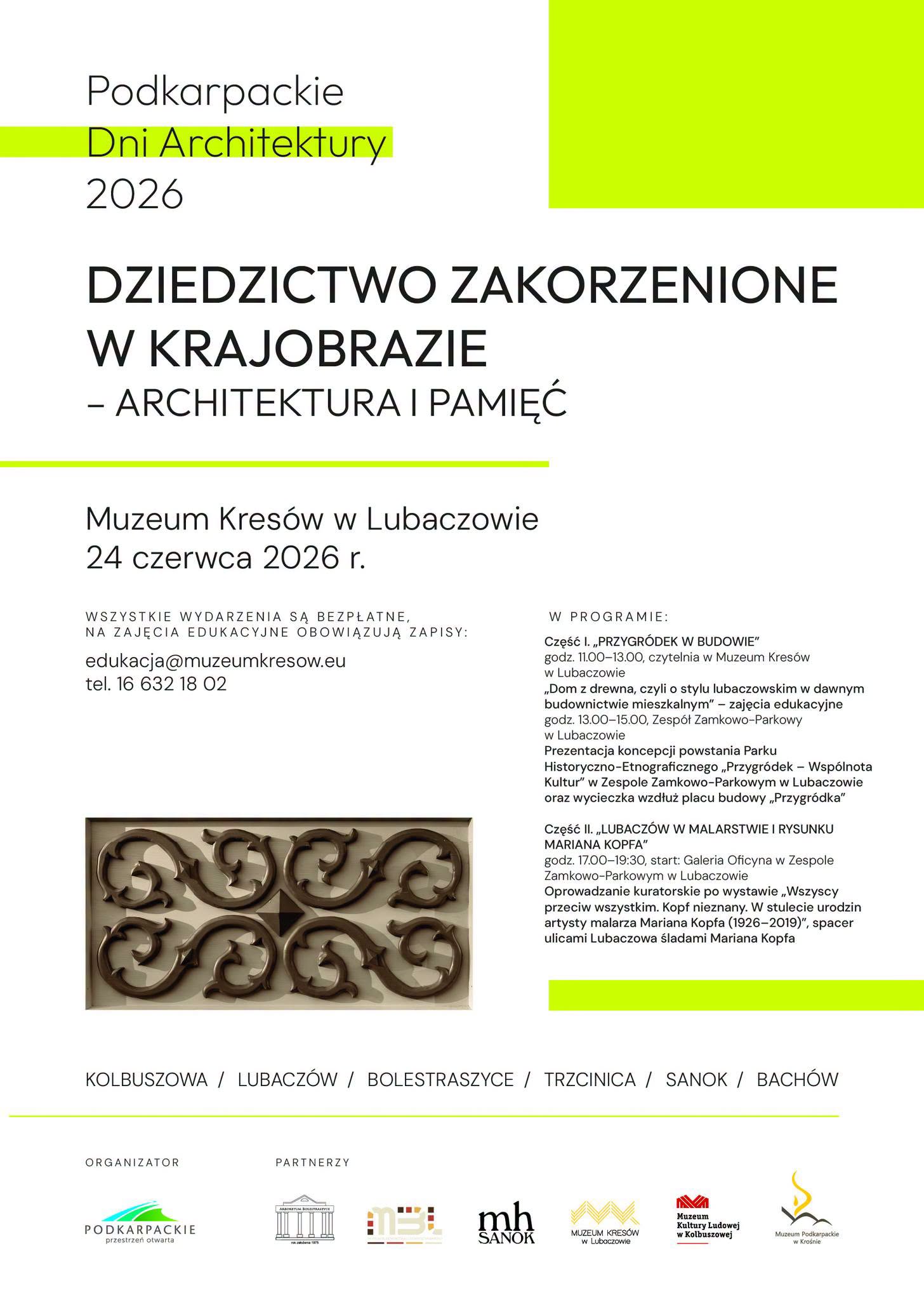 Podkarpackie Dni Architektury dziś (24 czerwca) w Lubaczowie 2 - Polskie Radio Rzeszów Podkarpackie Dni Architektury dziś (24 czerwca) w Lubaczowie - Polskie Radio Rzeszów