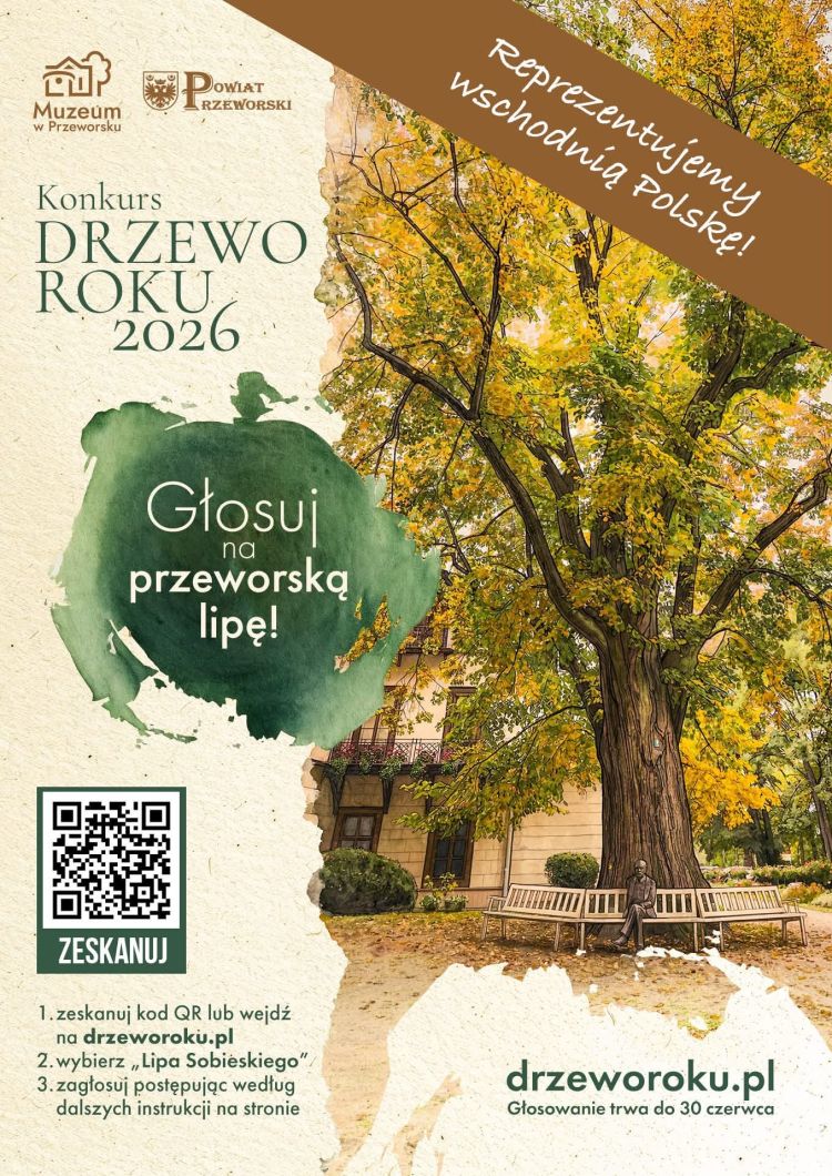 Podkarpacki reprezentant w&nbsp;Konkursie na&nbsp;Drzewo Roku 2026 – Lipa z&nbsp;Przeworska