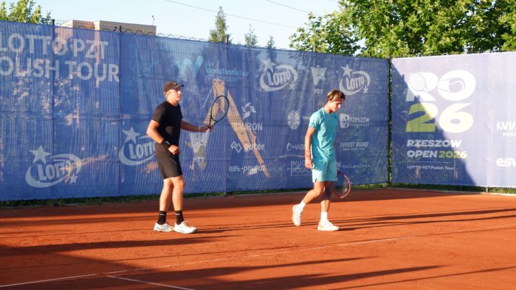 Rzeszów Open: Alan Ważny i&nbsp;Oskari Paldenius wygrali pierwszy mecz w&nbsp;turnieju