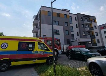 Tragedia w&nbsp;Sędziszowie Małopolskim. Mężczyzna zginął po&nbsp;upadku z&nbsp;trzeciego piętra