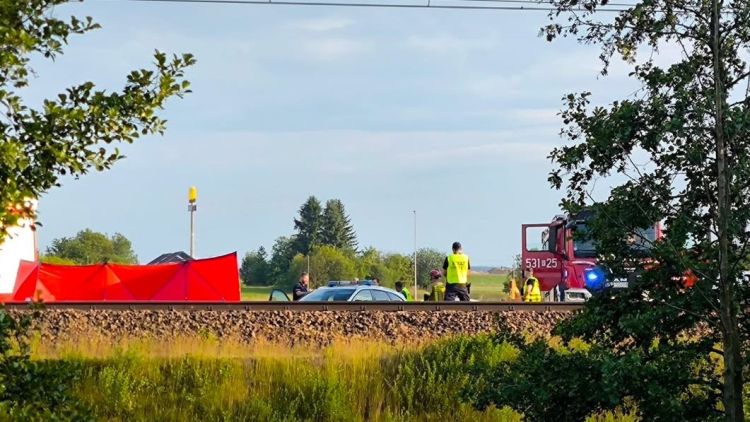 [AKTUALIZACJA] Śmiertelny wypadek na&nbsp;torach w&nbsp;Sędziszowie Małopolskim