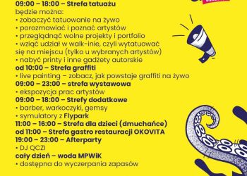 Tattoo Jam po raz pierwszy w Rzeszowie: Tatuaż, street art i miejski klimat w jednym miejscu 2 - Polskie Radio Rzeszów Tattoo Jam po raz pierwszy w Rzeszowie: Tatuaż, street art i miejski klimat w jednym miejscu