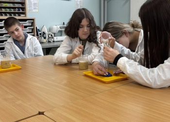 Uczniowie „Rozwijają skrzydła”. Warsztaty z robotyki, biologii i chemii 2 - Polskie Radio Rzeszów Uczniowie „Rozwijają skrzydła”. Warsztaty z robotyki, biologii i chemii