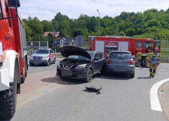 Wypadek w&nbsp;Brzozowie. Utrudnienia na&nbsp;obwodnicy [AKTUALIZACJA]