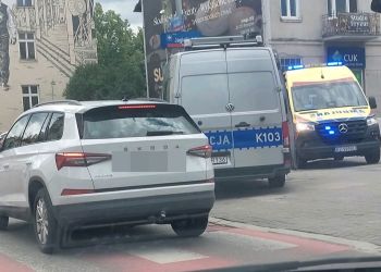 Zderzenie samochodu z&nbsp;motocyklem w&nbsp;centrum Rzeszowa