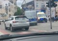 Zderzenie samochodu z&nbsp;motocyklem w&nbsp;centrum Rzeszowa