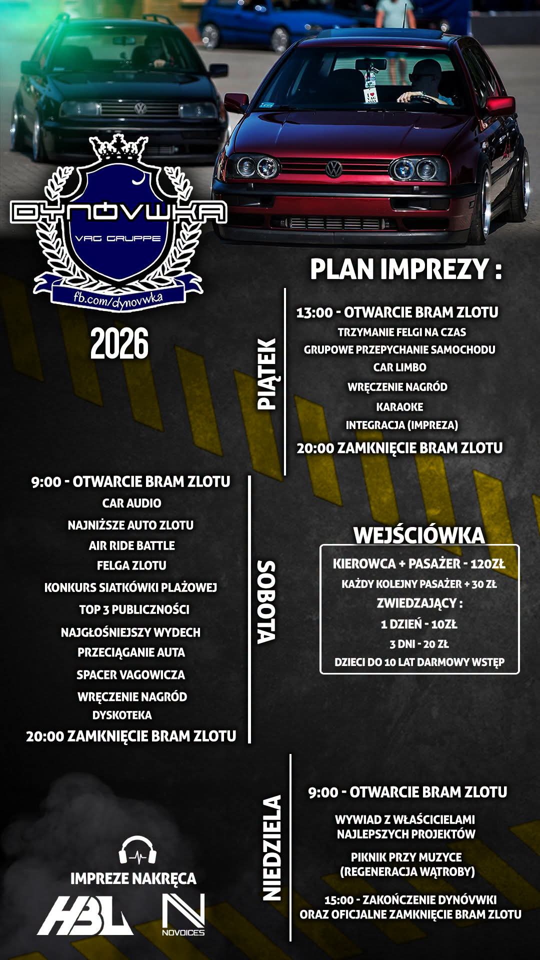 DYNOVWKA 2k26 - OGÓLNOPOLSKI ZLOT SAMOCHODÓW GRUPY VAG - Polskie Radio Rzeszów