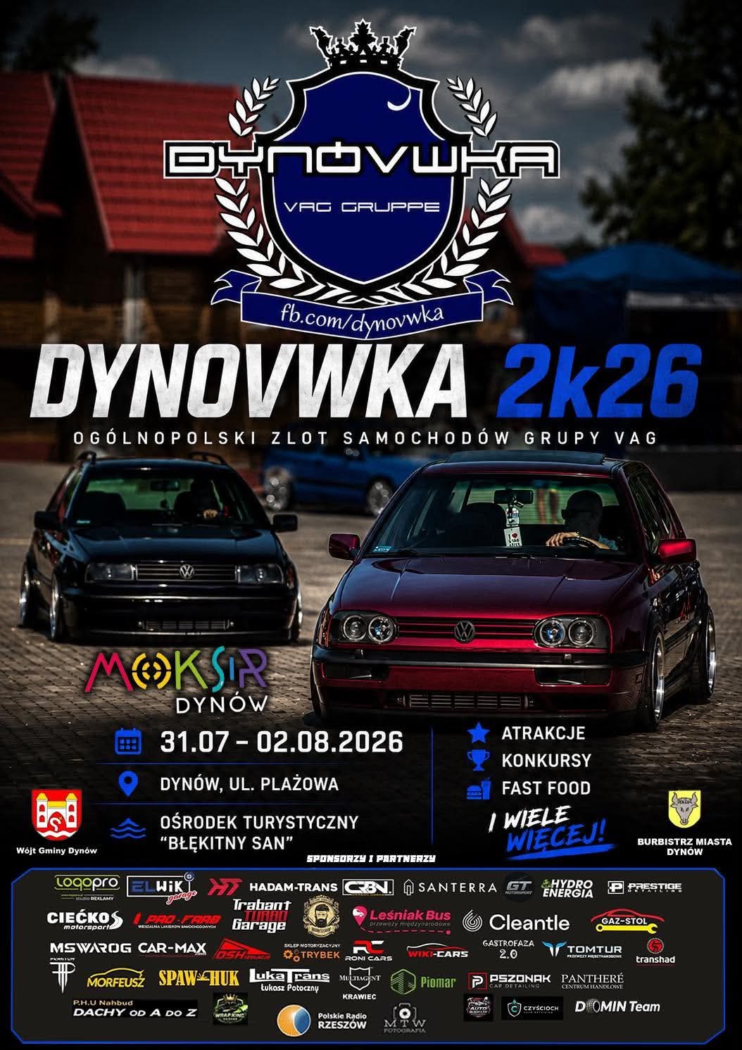 DYNOVWKA 2k26 - OGÓLNOPOLSKI ZLOT SAMOCHODÓW GRUPY VAG 11 - Polskie Radio Rzeszów DYNOVWKA 2k26 - OGÓLNOPOLSKI ZLOT SAMOCHODÓW GRUPY VAG - Polskie Radio Rzeszów