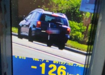 126 km/h w&nbsp;terenie zabudowanym. Kierowca Toyoty uciekał przed&nbsp;policją