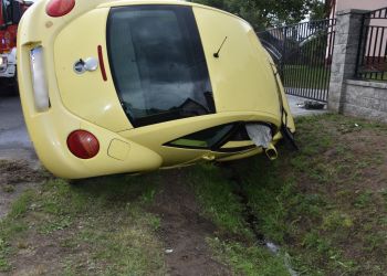 18-letnia kierująca straciła panowanie nad autem. LPR przetransportował dziecko do szpitala 3 - Polskie Radio Rzeszów 18-letnia kierująca straciła panowanie nad autem. LPR przetransportował dziecko do szpitala