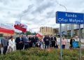 83. rocznica Zbrodni Wołyńskiej w&nbsp;Przemyślu. Uroczystości przy Rondzie Ofiar Wołynia