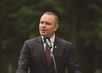 Zakończyły się uroczystości w&nbsp;Radrużu. Prezydent Karol Nawrocki oddał hołd ofiarom OUN-UPA