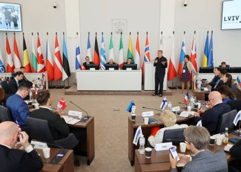 Delegacja państw OBWE z wizytą we Lwowie 3 - Polskie Radio Rzeszów Delegacja państw OBWE z wizytą we Lwowie