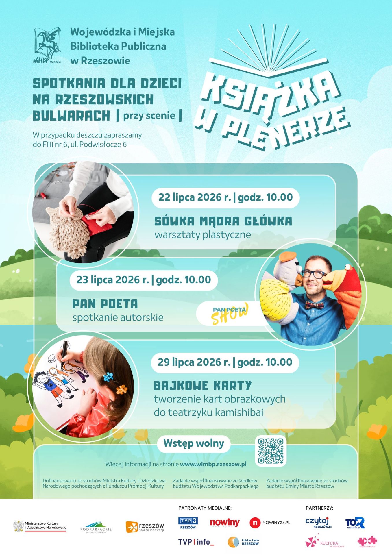 Książka w plenerze – cykl wydarzeń dla dzieci 57 - Polskie Radio Rzeszów Książka w plenerze – cykl wydarzeń dla dzieci - Polskie Radio Rzeszów