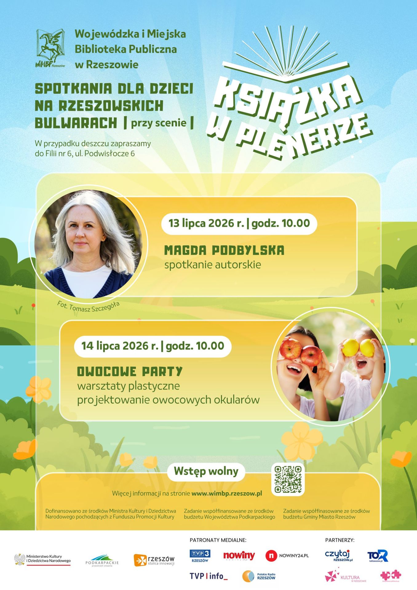 „Książka w plenerze” – cykl spotkań na rzeszowskich Bulwarach - Polskie Radio Rzeszów