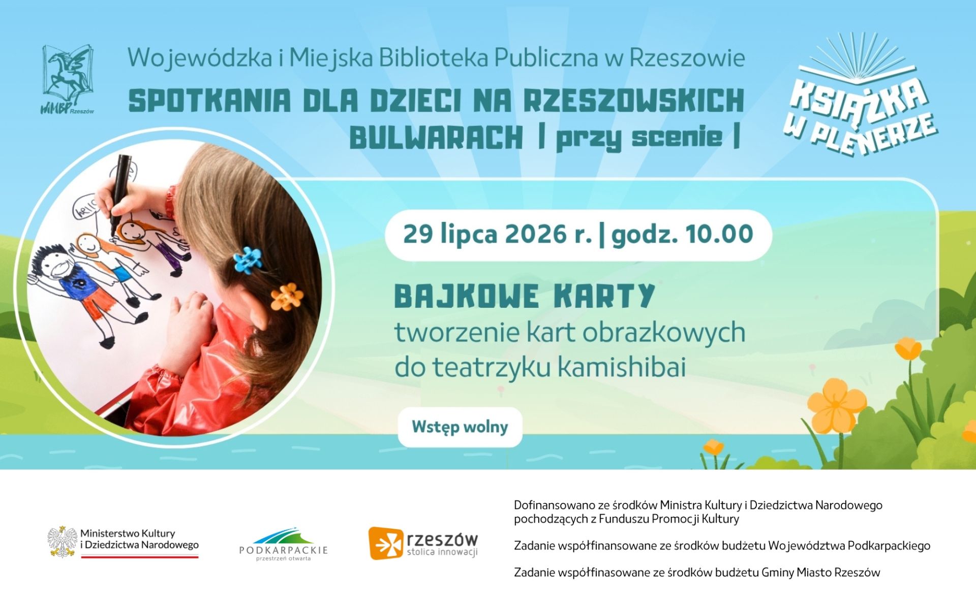 Książka w plenerze – cykl wydarzeń dla dzieci - Polskie Radio Rzeszów