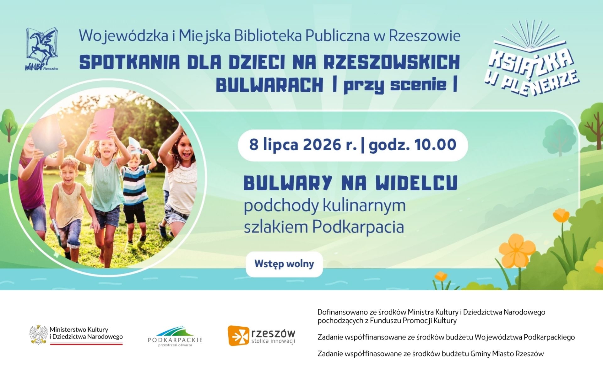 Książka w plenerze – cykl wydarzeń dla dzieci 12 - Polskie Radio Rzeszów Książka w plenerze – cykl wydarzeń dla dzieci - Polskie Radio Rzeszów