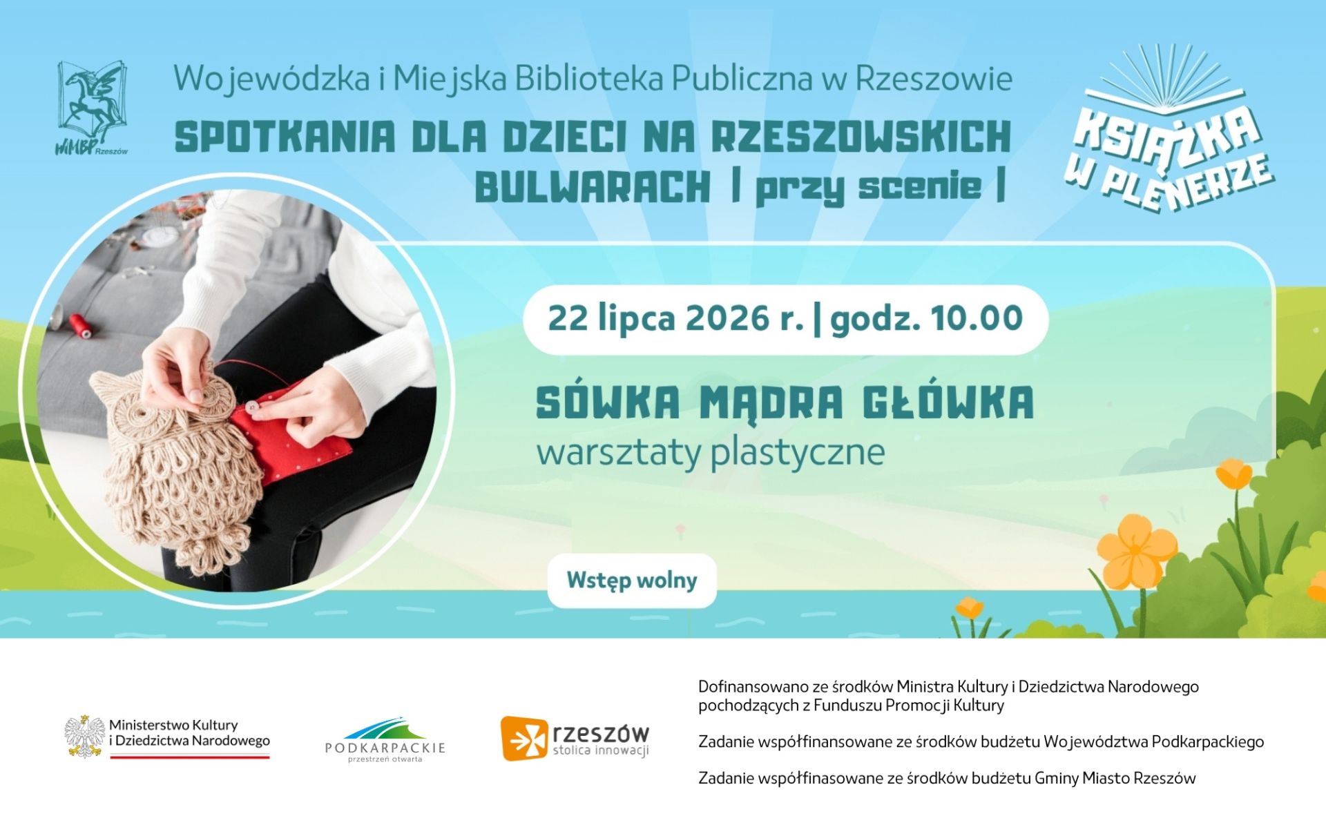 Książka w plenerze – cykl wydarzeń dla dzieci - Polskie Radio Rzeszów