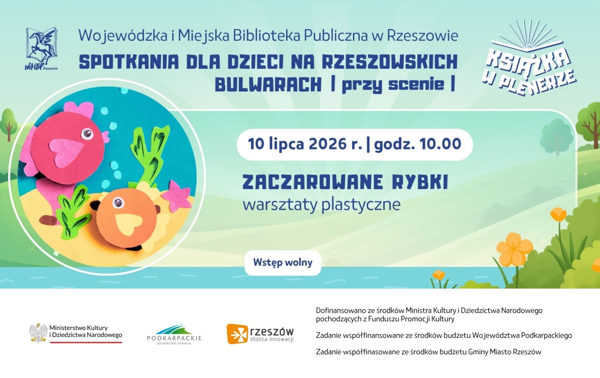 Książka w plenerze – cykl wydarzeń dla dzieci 14 - Polskie Radio Rzeszów Książka w plenerze – cykl wydarzeń dla dzieci - Polskie Radio Rzeszów