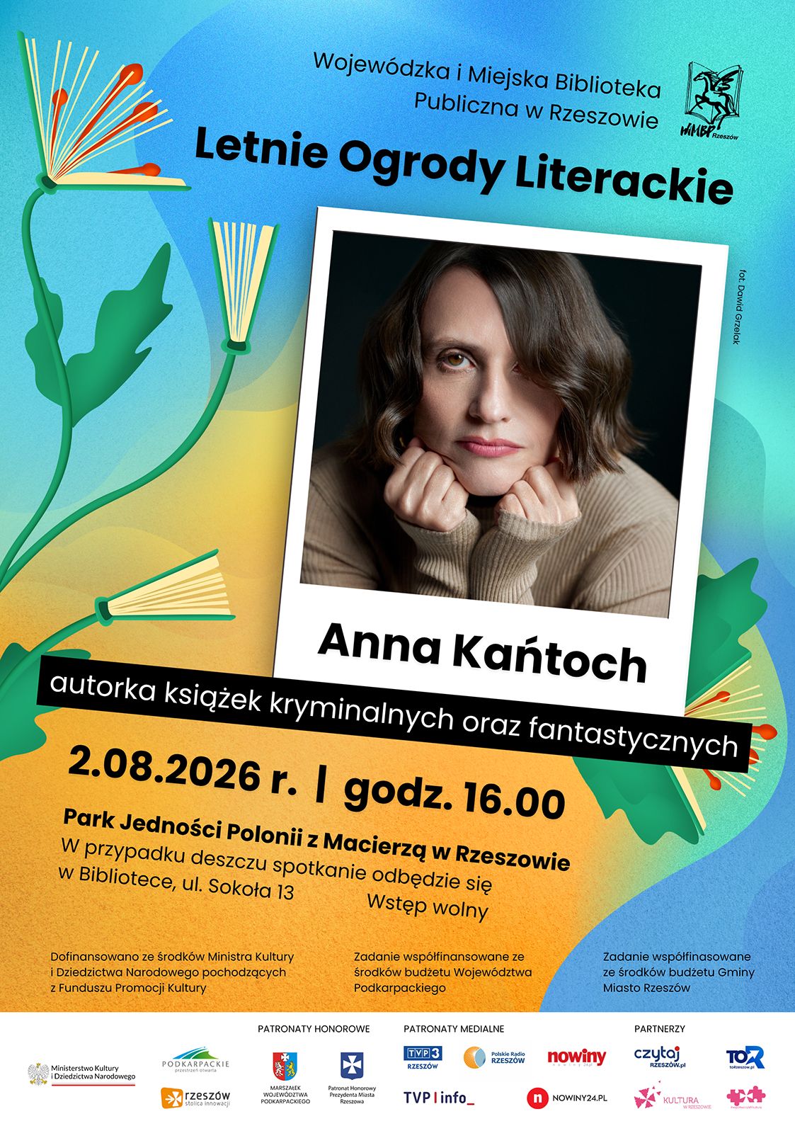 Spotkanie z Anną Kańtoch w ramach Letnich Ogrodów Literackich 43 - Polskie Radio Rzeszów Spotkanie z Anną Kańtoch w ramach Letnich Ogrodów Literackich - Polskie Radio Rzeszów