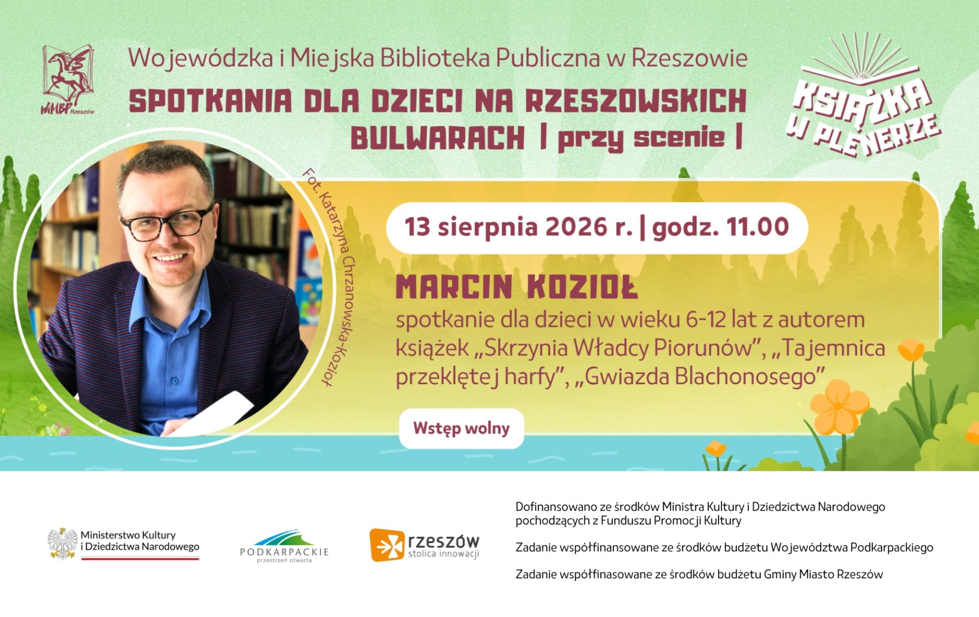 Książka w plenerze – cykl wydarzeń dla dzieci - Polskie Radio Rzeszów