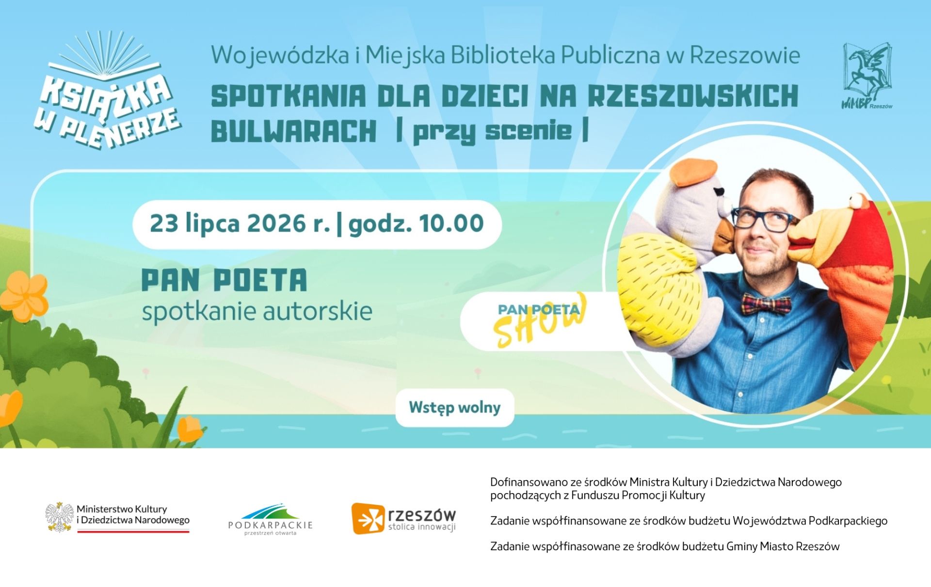 Książka w plenerze – cykl wydarzeń dla dzieci - Polskie Radio Rzeszów