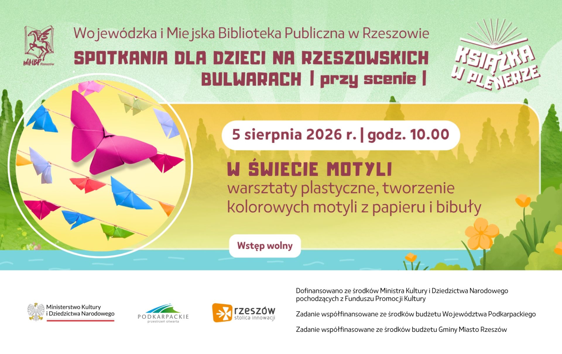 Książka w plenerze – cykl wydarzeń dla dzieci - Polskie Radio Rzeszów