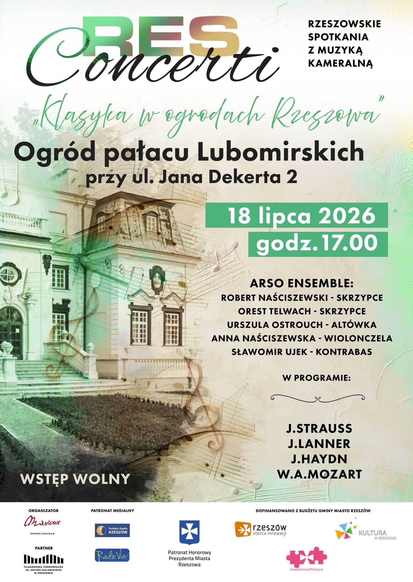 RES concerti - rzeszowskie spotkania z muzyką kameralną - Polskie Radio Rzeszów