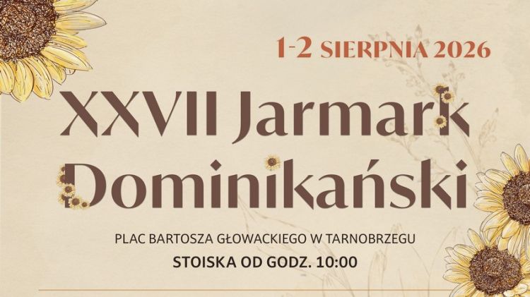 Jarmark Dominikański w&nbsp;Tarnobrzegu. Rękodzieło, koncerty i&nbsp;akcje charytatywne