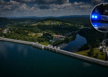 Nocna tragedia w Solinie. Trwają poszukiwania mężczyzny po skoku z zapory 2 - Polskie Radio Rzeszów Nocna tragedia w Solinie. Trwają poszukiwania mężczyzny po skoku z zapory