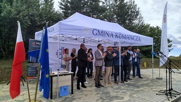 Otwarto zmodernizowaną drogę wojewódzką nr 892 do granicy ze Słowacją 1 - Polskie Radio Rzeszów Otwarto zmodernizowaną drogę wojewódzką nr 892 do granicy ze Słowacją