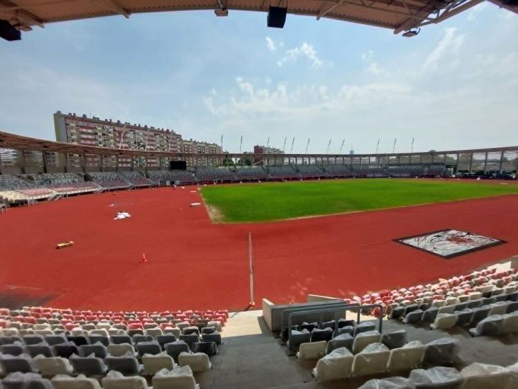 Podkarpackie Centrum Lekkiej Atletyki w Rzeszowie prawie gotowe 1 - Polskie Radio Rzeszów Podkarpackie Centrum Lekkiej Atletyki w Rzeszowie prawie gotowe