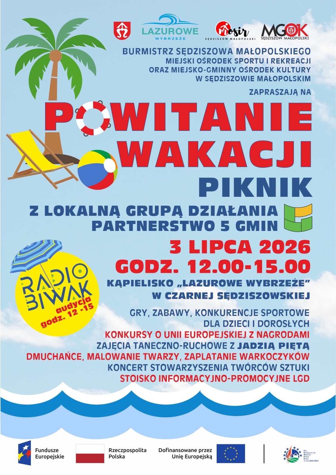 Powitanie Wakacji na Lazurowym Wybrzeżu - Polskie Radio Rzeszów