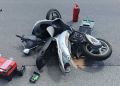 Tragiczny finał wypadku w&nbsp;Humniskach. Nie&nbsp;żyje 47-letni motorowerzysta