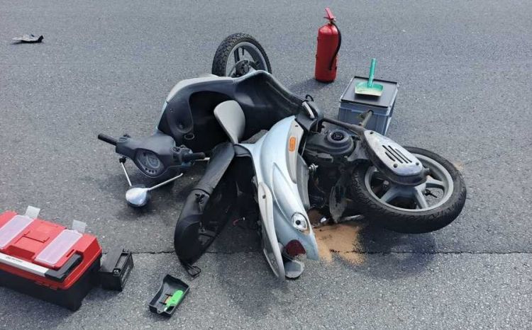 Tragiczny finał wypadku w Humniskach. Nie żyje 47-letni motorowerzysta 1 - Polskie Radio Rzeszów Tragiczny finał wypadku w Humniskach. Nie żyje 47-letni motorowerzysta