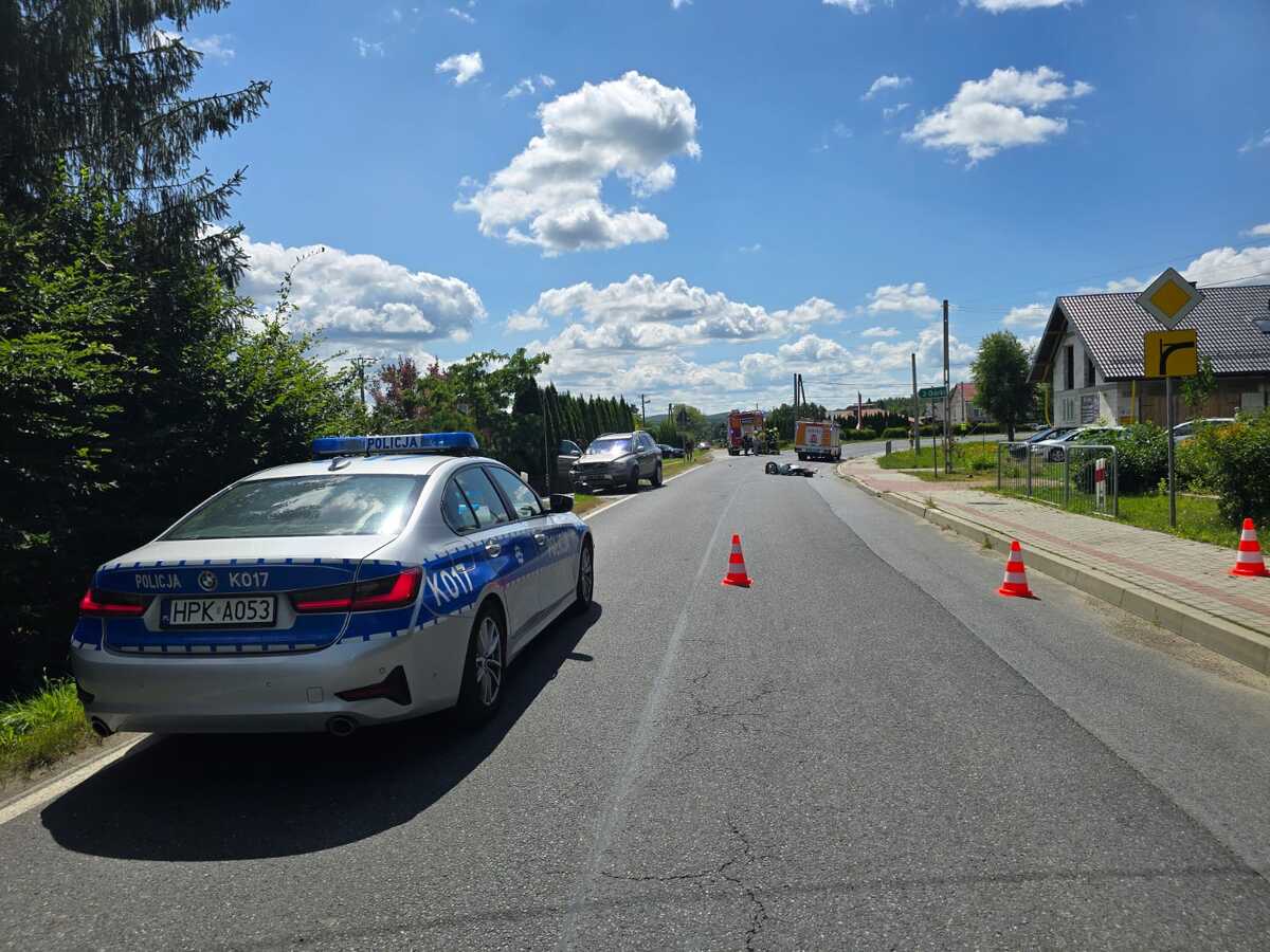 Tragiczny finał wypadku w Humniskach. Nie żyje 47-letni motorowerzysta 3 - Polskie Radio Rzeszów Tragiczny finał wypadku w Humniskach. Nie żyje 47-letni motorowerzysta - Polskie Radio Rzeszów