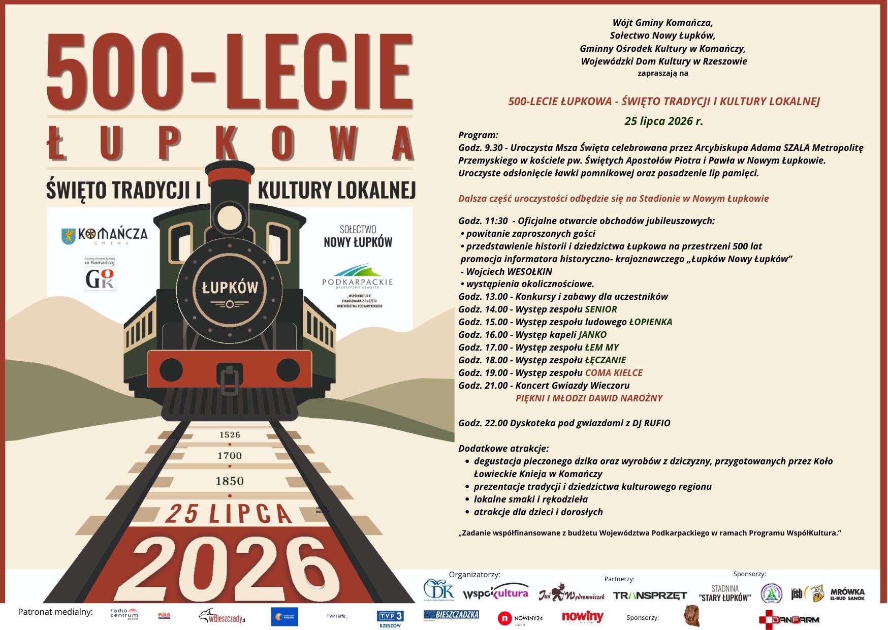 500-Lecie Łupkowa - Święto Tradycji i Kultury Lokalnej 104 - Polskie Radio Rzeszów 500-Lecie Łupkowa - Święto Tradycji i Kultury Lokalnej - Polskie Radio Rzeszów