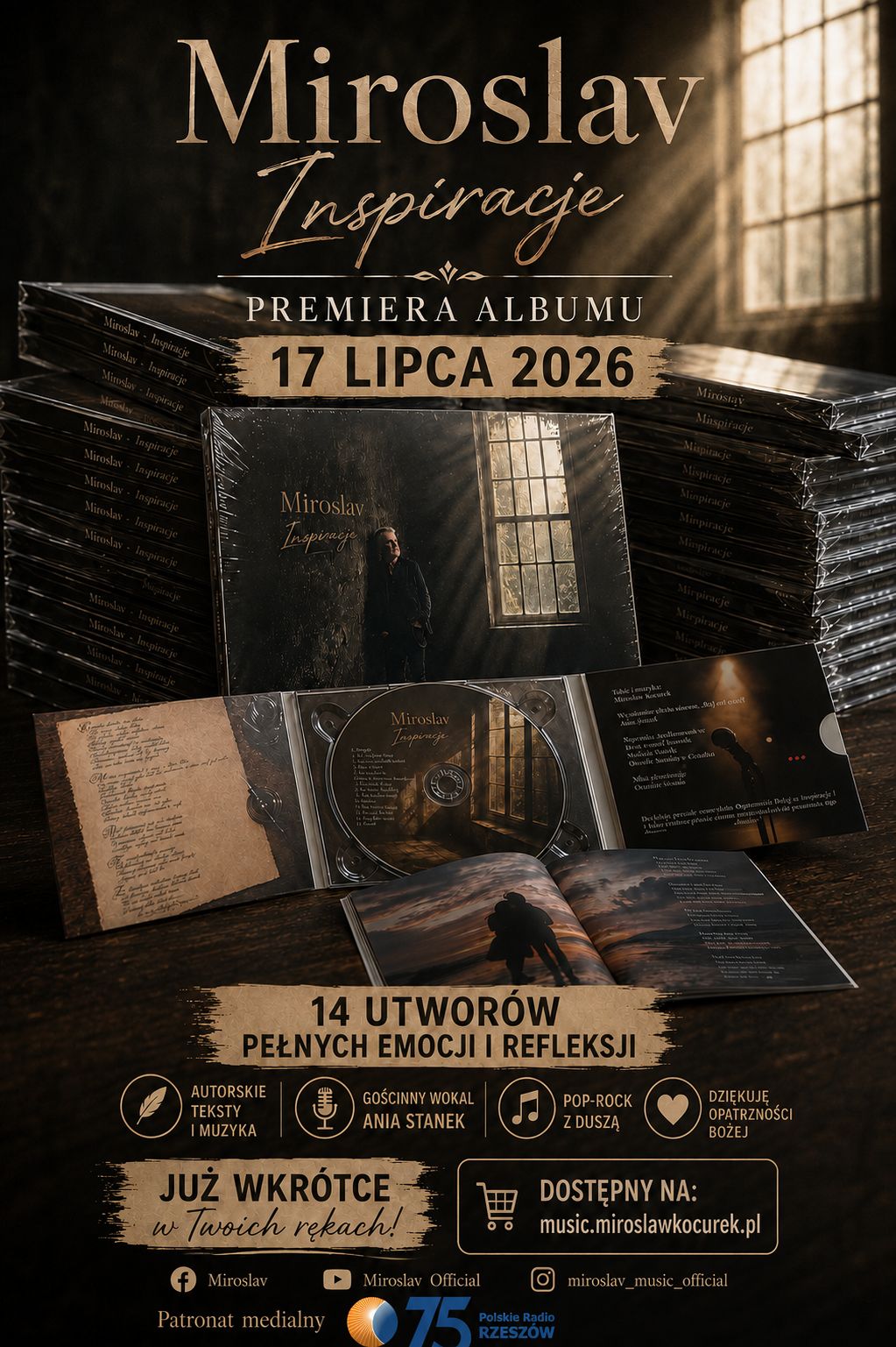 Miroslav prezentuje debiutancki album „Inspiracje” - Polskie Radio Rzeszów