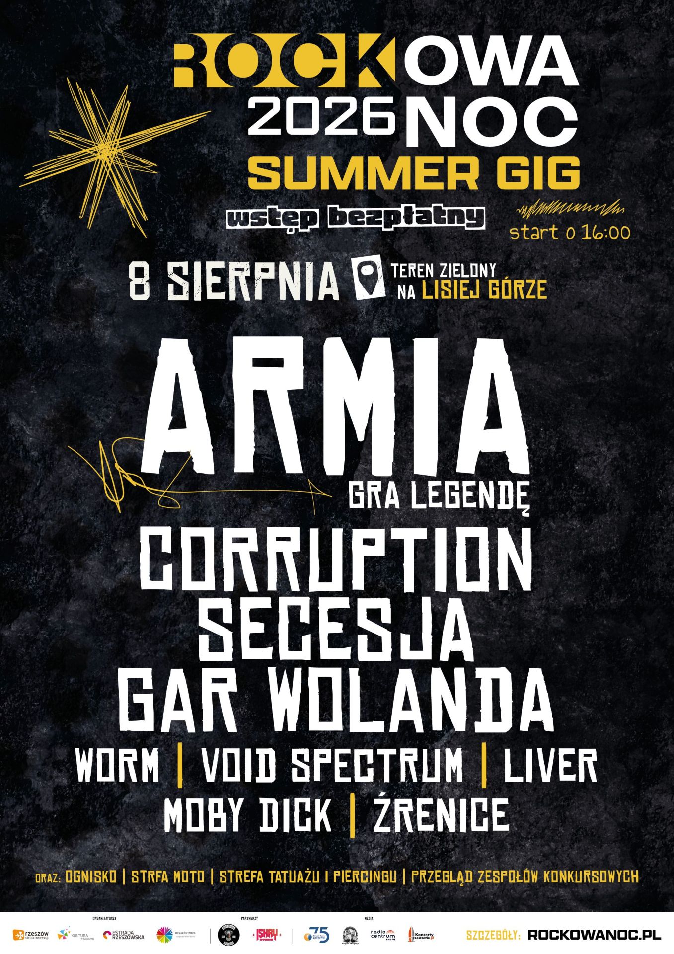 Rockowa Noc Summer GIG 2026 - Polskie Radio Rzeszów