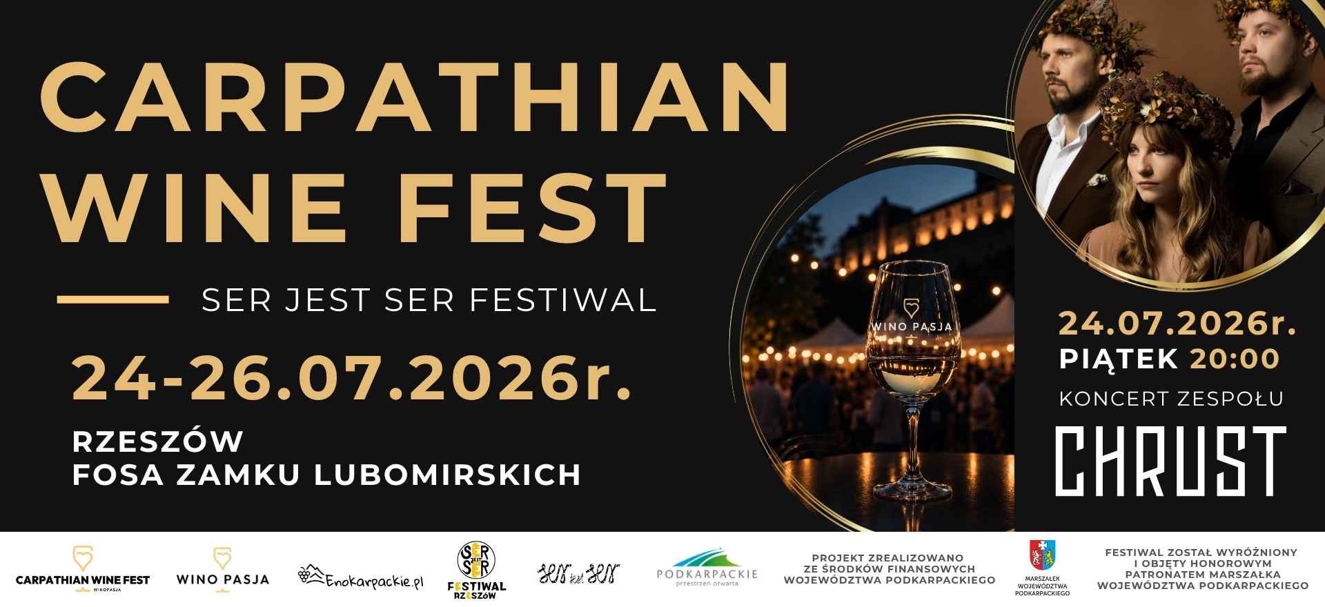 Carpathian Wine Fest – Ser Jest Ser Festiwal 12 - Polskie Radio Rzeszów Carpathian Wine Fest – Ser Jest Ser Festiwal - Polskie Radio Rzeszów