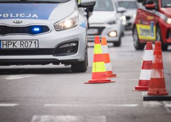 13-letni rowerzysta potrącony w&nbsp;Jaśle. Są&nbsp;utrudnienia w&nbsp;ruchu