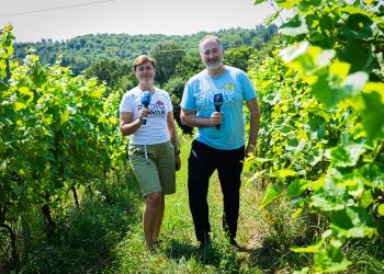 Ser, wino i&nbsp;kultura regionu, czyli Radio Biwak z&nbsp;Winnicy Sztukówka we&nbsp;Frysztaku