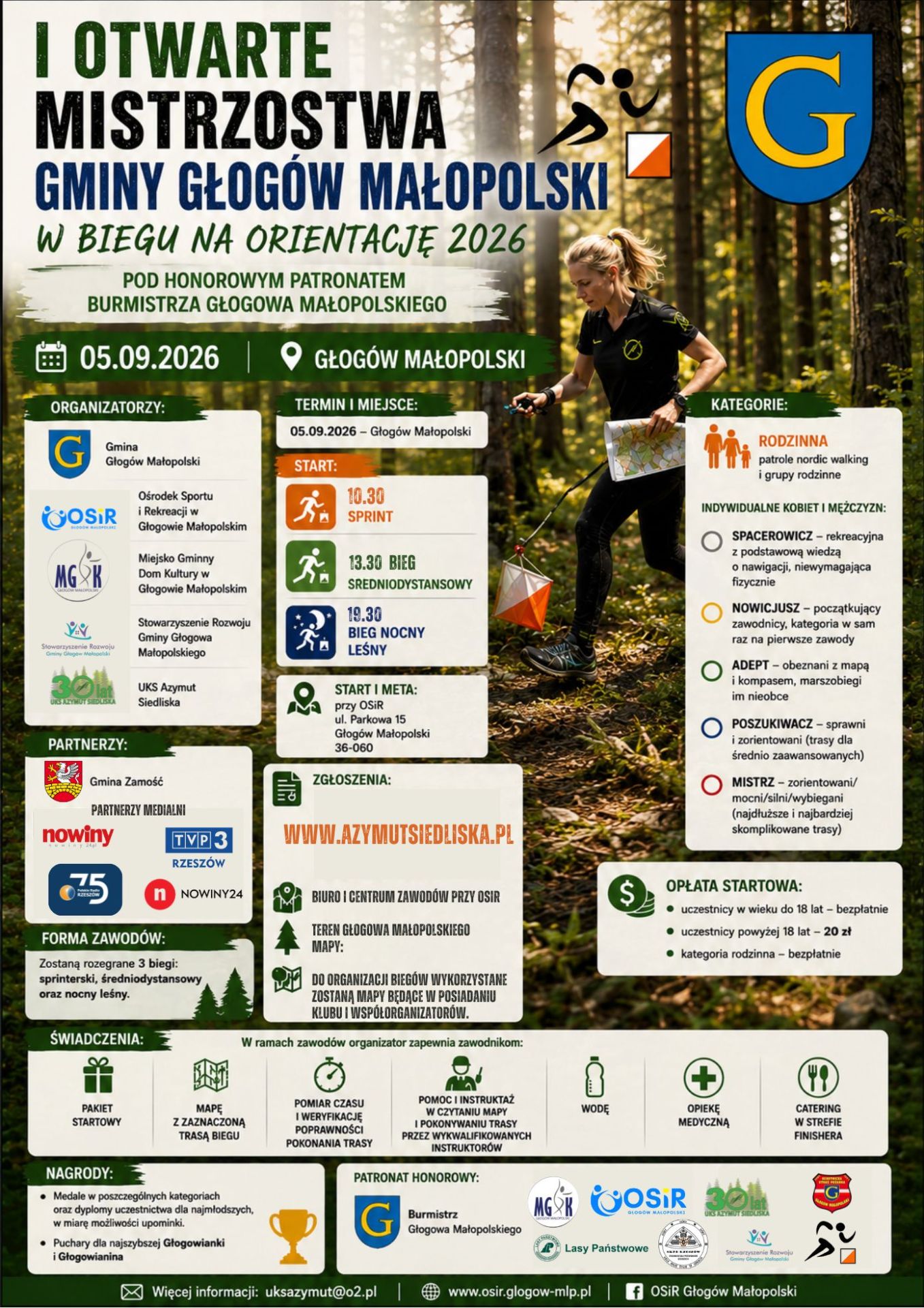 I Otwarte Mistrzostwa Gminy Głogów Małopolski w Biegu na Orientację 2026 84 - Polskie Radio Rzeszów I Otwarte Mistrzostwa Gminy Głogów Małopolski w Biegu na Orientację 2026 - Polskie Radio Rzeszów
